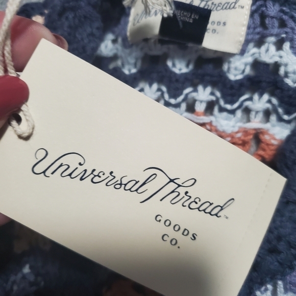 NEW Universal Thread Openwork Multistriped Sweater Tank - Picture 11 of 12